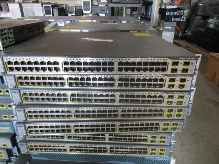 Lot of various Cisco Switches for sale