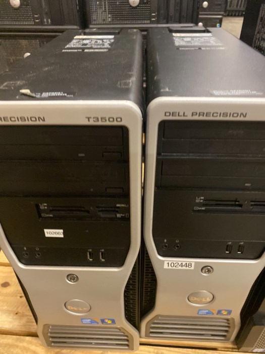 Lots of Dell OptiPlex computers in to Dale precision towers for sale