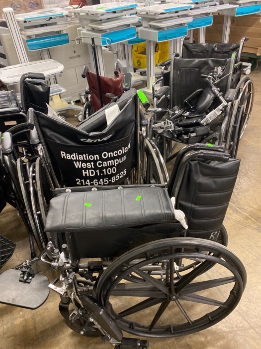 Lots of estimated (7) wheelchairs for sale