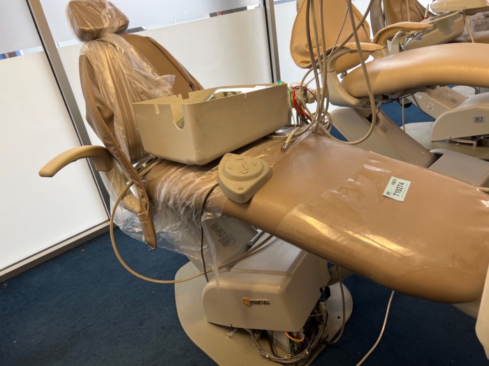 Marus Dental Dental Chair DC1700, just removed from hospital for sale