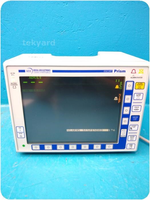 MDE Escort prism 20414 MultiParameter Patient Color Monitor for sale