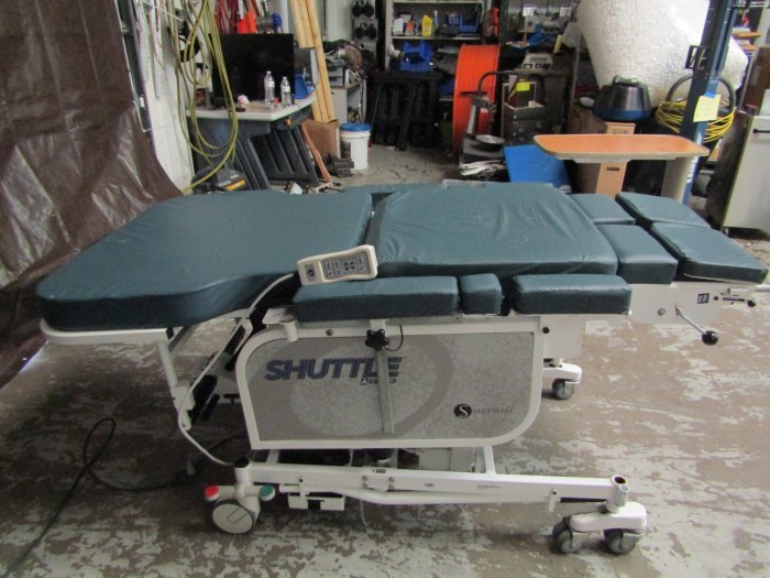 MEDICAL ELECTRONIC SYSTEMS 410600025 Shuttle A Series Sizewise Chair