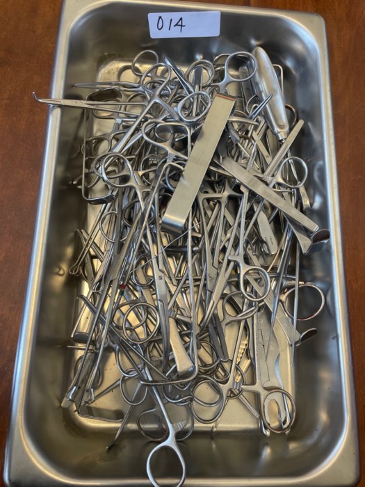 Assorted surgical instruments for sale
