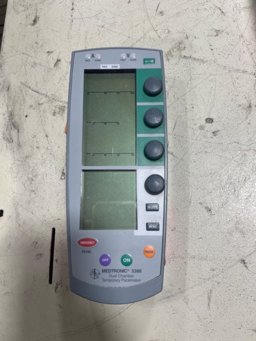 Medtronic 5388 Dual Chamber Temporary Pacemaker For Sale