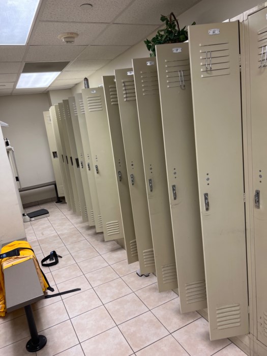 Metal storage lockers (must be deinstalled) for sale