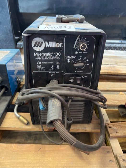 Millermatic 130 ARC Welder w/ Wire Feeder for sale
