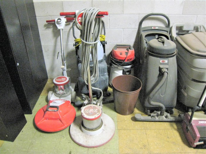 Miscellaneous Janitorial Equipment Lot for sale