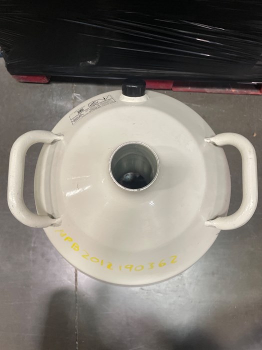MVE Lab 20 Cryogenic Dewar (20L) w/ Metal Swinging Stand for sale