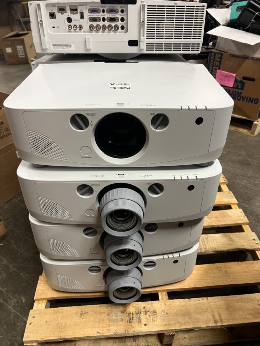 NEC PA550W & PA600X Projectors for sale