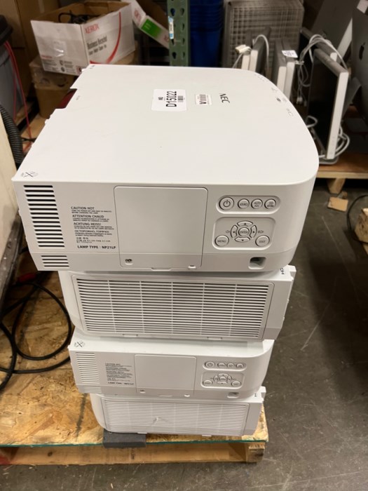 NEC Projectors (Lot of 4) for sale