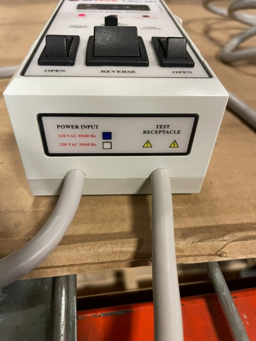 Netech LKG 601 Electrical Safety Analyzer *Powered on at time of