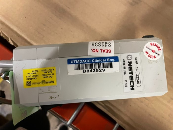 Netech LKG 601 Electrical Safety Analyzer *Powered on at time of