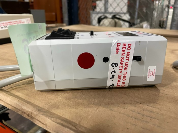 Netech LKG 601 Electrical Safety Analyzer *Powered on at time of