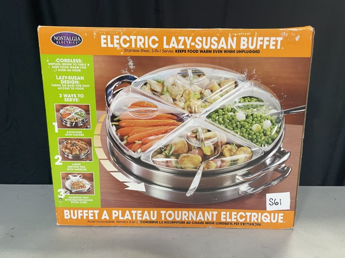 Nostalgia Electrics Electric LazySusan Buffett for sale