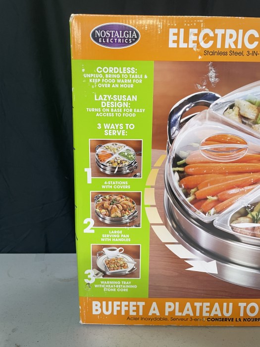 Nostalgia Electrics Electric LazySusan Buffett for sale