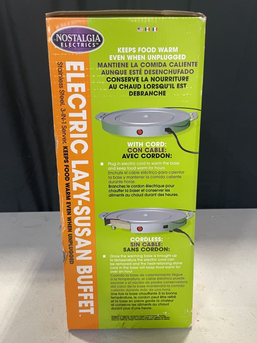 Nostalgia Electrics Electric LazySusan Buffett for sale