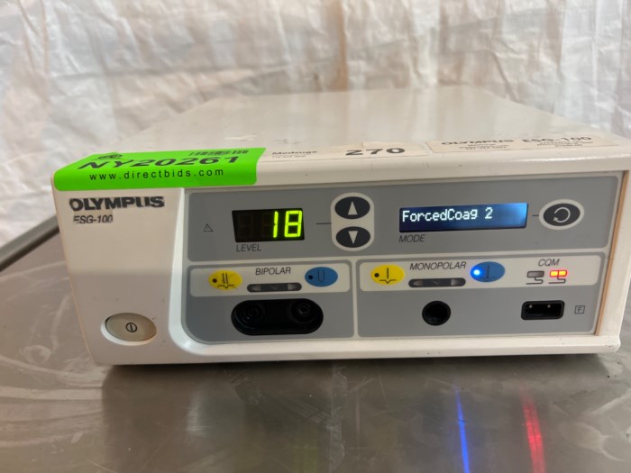 Olympus ESG100 Electrosurgical Unit for sale