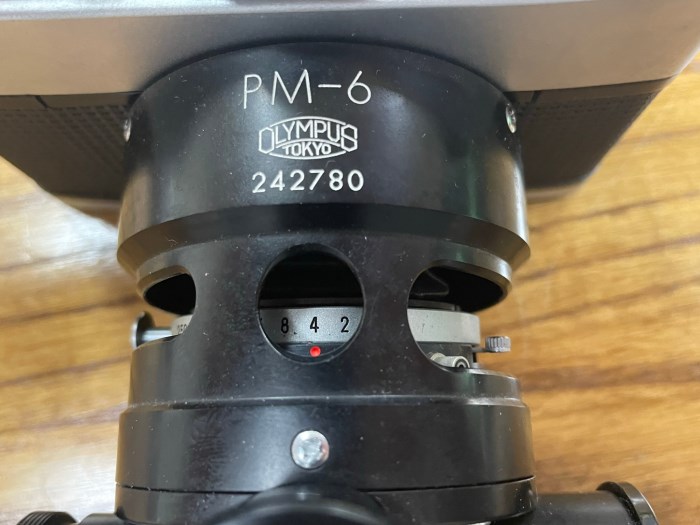 Caméra Pour Microscope Olympus PM-6 - Japon - Comme Neuve - Ouverte Jamais Utilisée