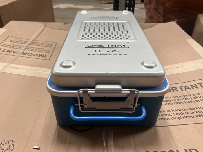 One Tray Sealed Sterilization Containers (Lot of 1 Pallet