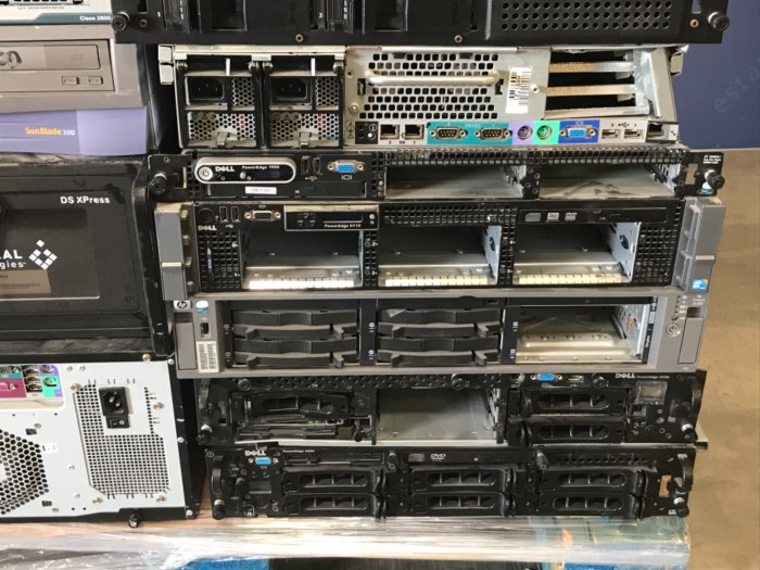 Pallet of Electronic Servers/Processors for sale
