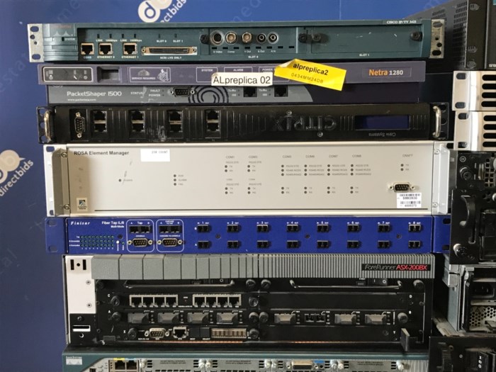 Pallet of Electronic Servers/Processors for sale