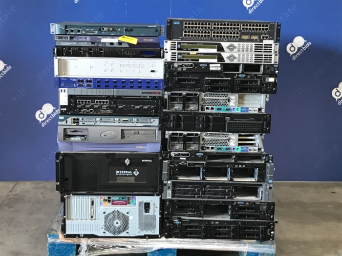 Pallet of Electronic Servers/Processors for sale