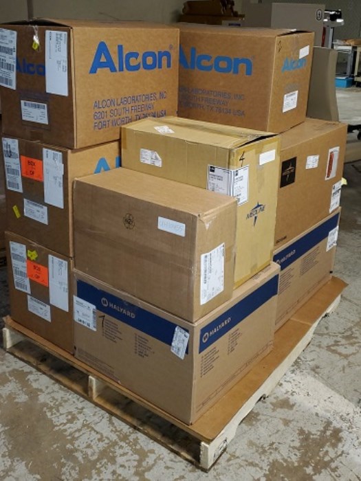 PALLET OF EXPIRED MEDICAL SUPPLIES for sale