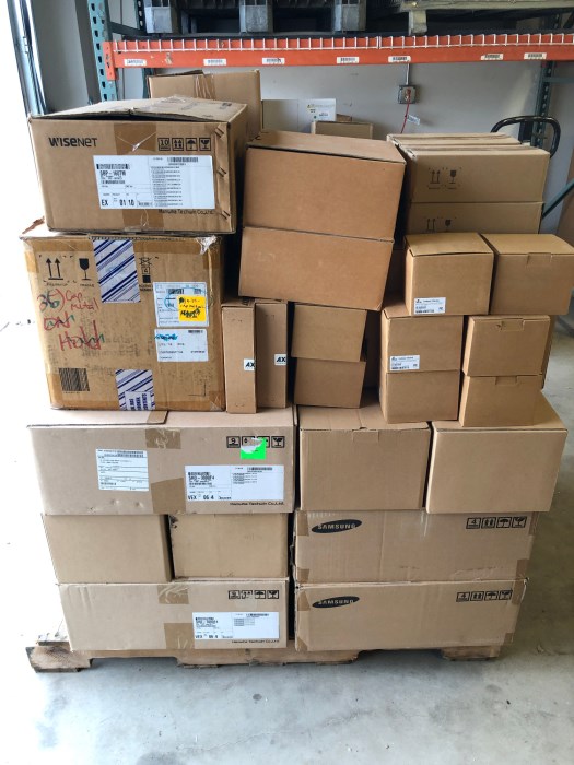 Pallet of Security Equipment for sale