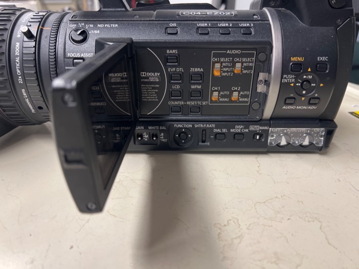 Panasonic AGAC160AP Handheld Camcorder for sale