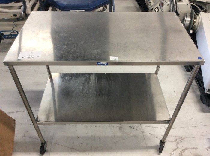 Pedigo Stainless Table for sale