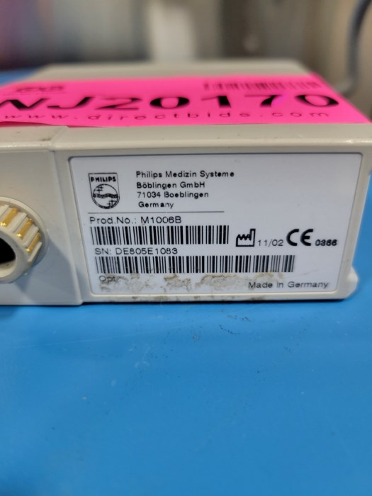 Philips M1006B IBP Invasive Blood Pressure Monitoring Module for sale