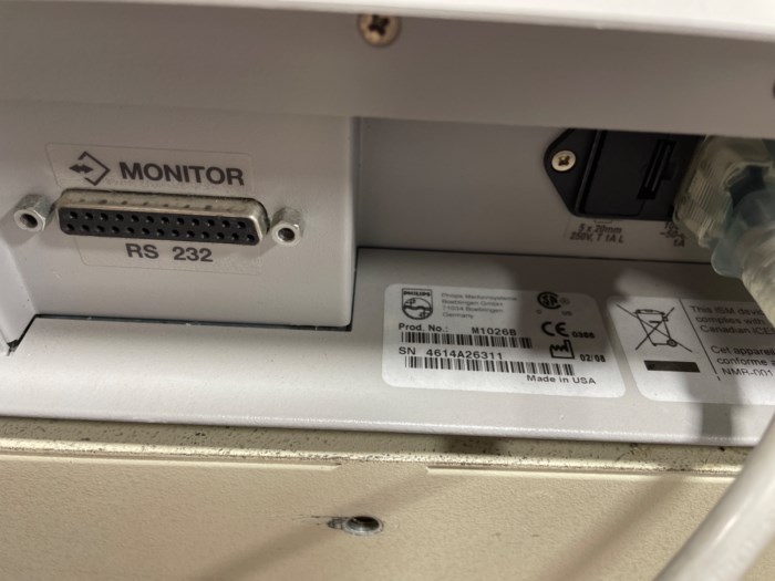 Philips M1026B Anesthesia Gas Module for sale