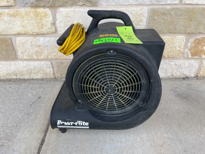 PowrFlite Carpet Drying Fan for sale