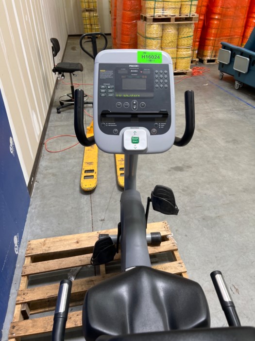 precor c846i upright bike