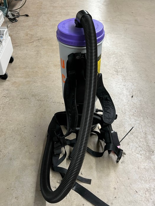 ProTeam Super Coach Backpack Vacuum Cleaners (Lot of 3) for sale