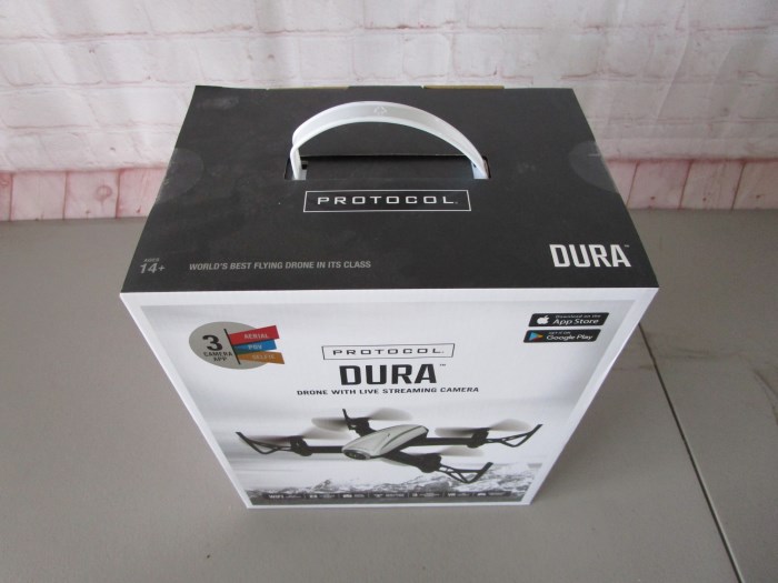 protocol duradrone with live streaming camera