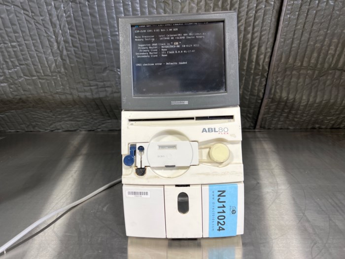 Radiometer Copenhagen ABL80 Flex Blood Gas Analyzer for sale