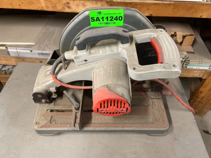 Cm14500 ridgid chop saw deals