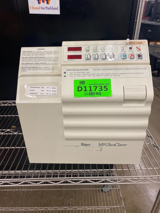 Ritter Midmark M9 Autoclave for sale
