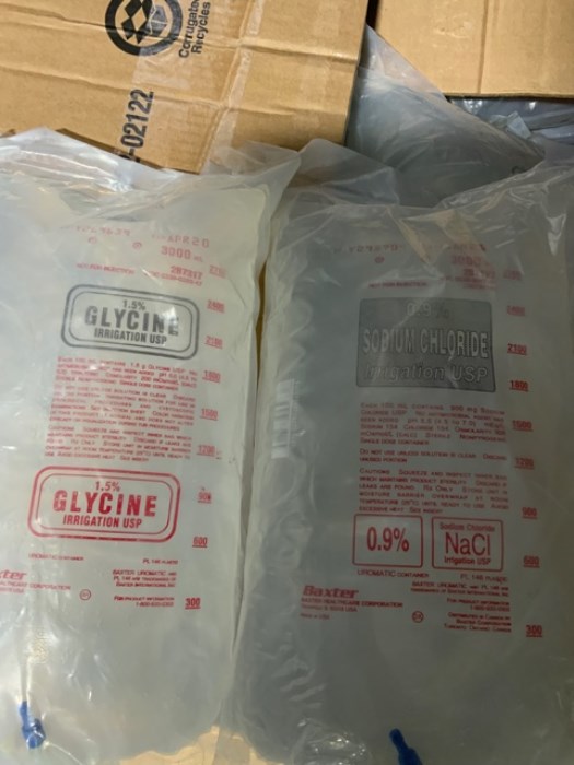 Saline Bags for sale
