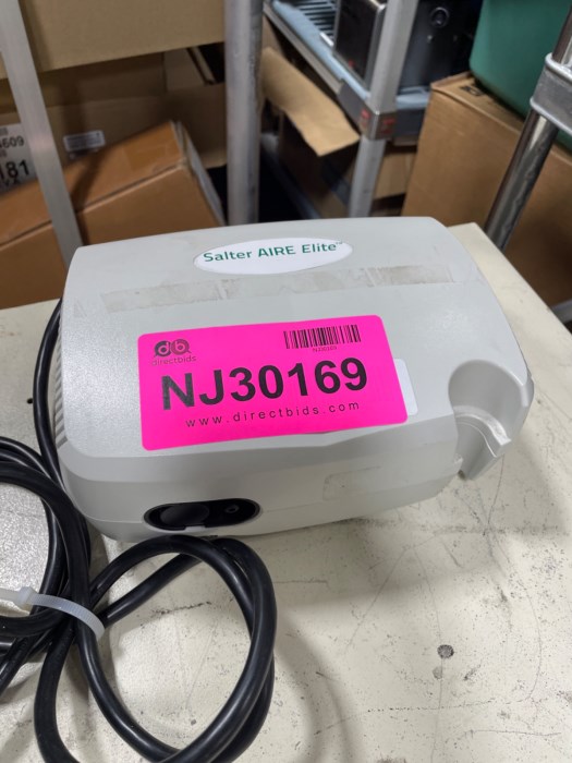 Salter Aire Elite 83501 Nebulizer for sale