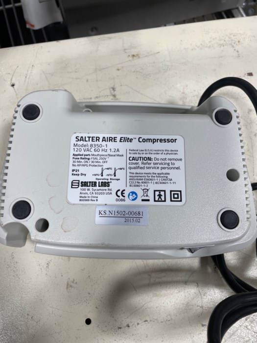 Salter Aire Elite 83501 Nebulizer for sale