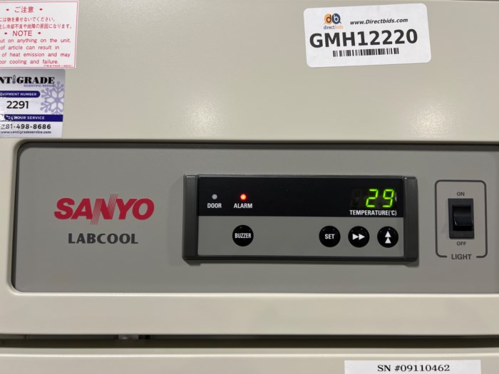 SANYO LABCOOL PHARMACEUTICAL REFRIGERATOR for sale