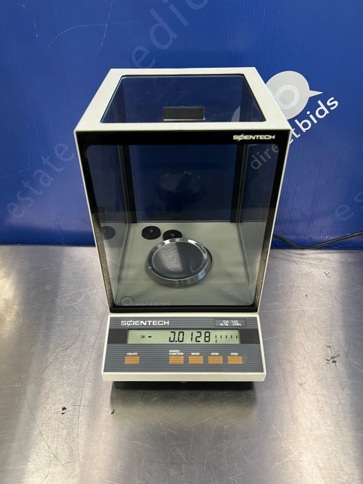 Scientech Koehler Analytical Lab Electronic Balance Scale SA 120 (Lot ...