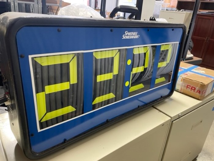 Scoreboard clock for sale