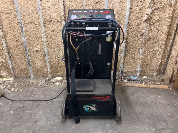 Sercon 8134 AC Recovery Machine for sale