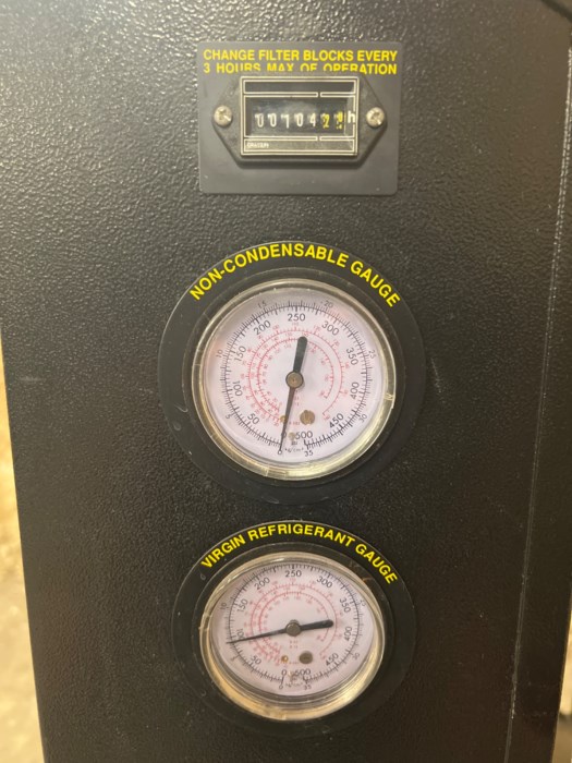 Sercon 8134 AC Recovery Machine for sale