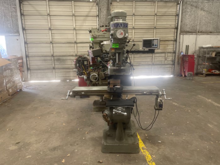 Sharp LMV50 Vertical Knee Mill for sale