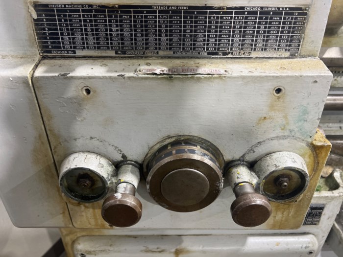 Sheldon Industrial Lathe for sale