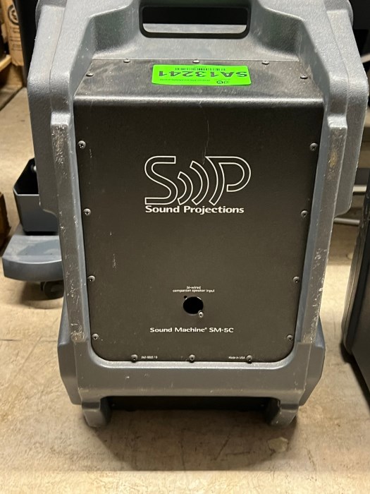 Sound Projections SM5C Sound Machines (Lot of 2) for sale